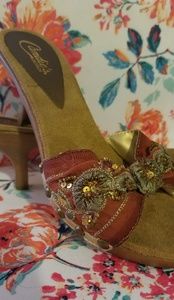 Candies kitten heel sandals